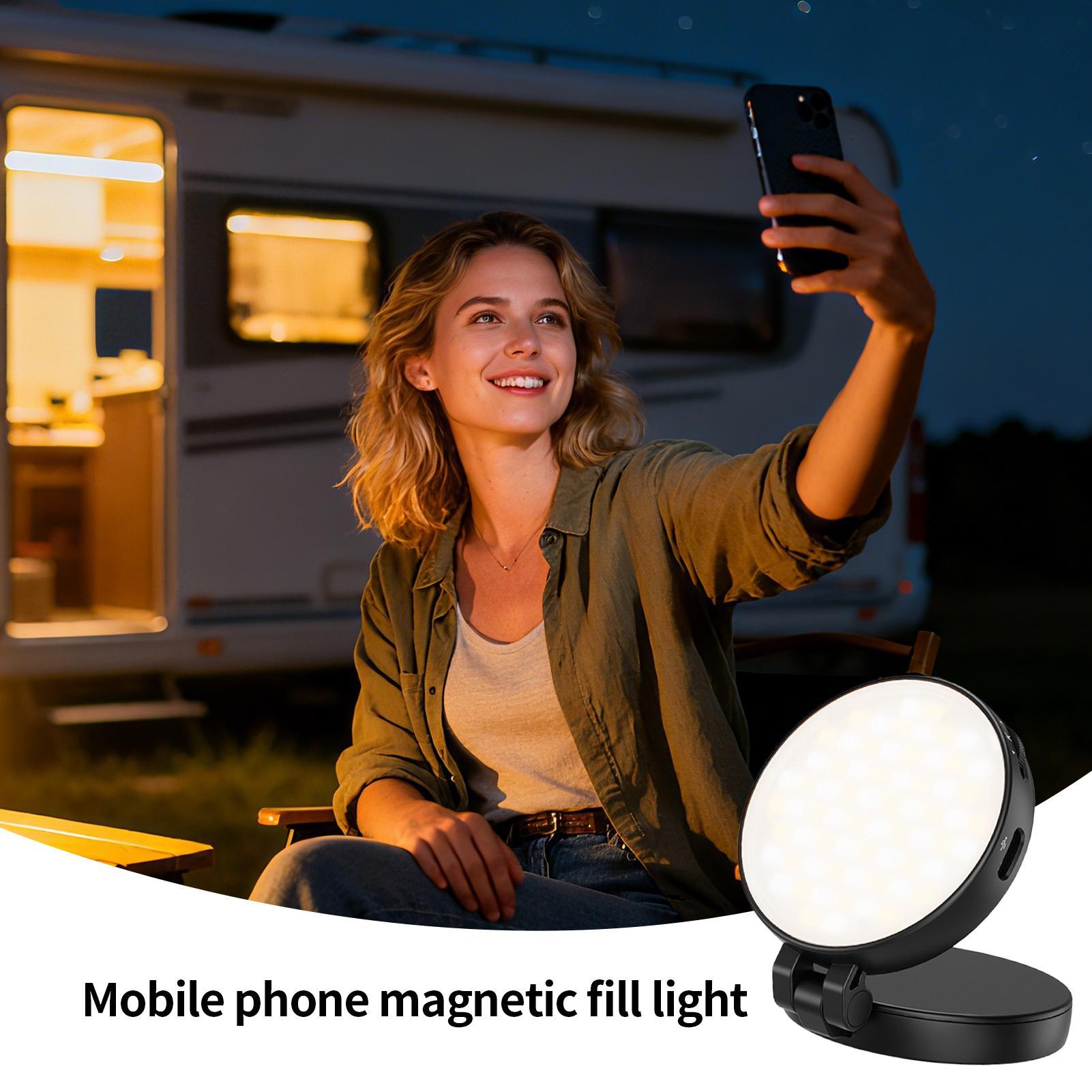 Phone Light Magnetic Video Rec - Photography Lighting Video ulasan dan harga
