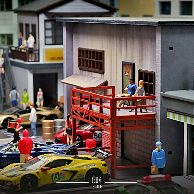 1:64 Simulation parking lot ga - Photography Lighting Simulation ulasan dan harga