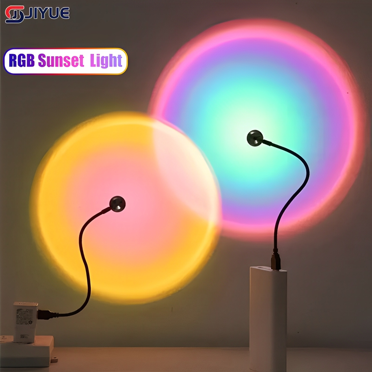 Mini USB ED Sunset Lamp Nightl - Photography Lighting Wall ulasan dan harga