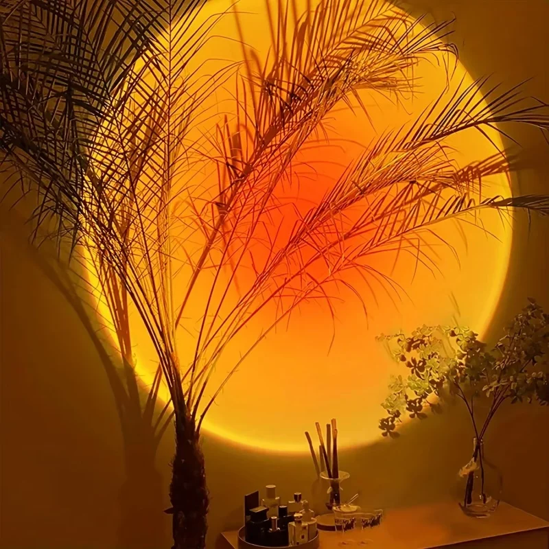 Mini USB ED Sunset Lamp Nightl - Photography Lighting Wall ulasan dan harga
