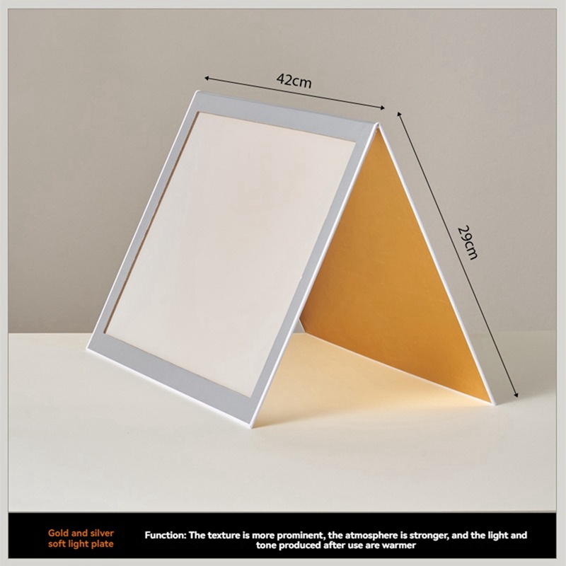 Photography Reflector Foldable - Photography Lighting For Food ulasan dan harga