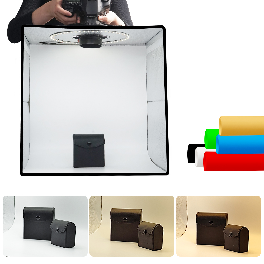 Lightdow Photo Studio Light Bo - Photography Lighting Kit With Backdrop ulasan dan harga