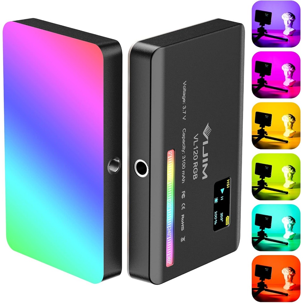RGB LED Camera Light Panel: 0- - Photography Lighting Brand ulasan dan harga