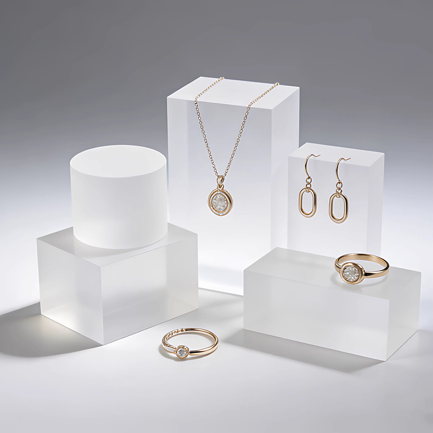 Matte Frosted Acrylic Jewelry  - Photography Lighting Guides ulasan dan harga
