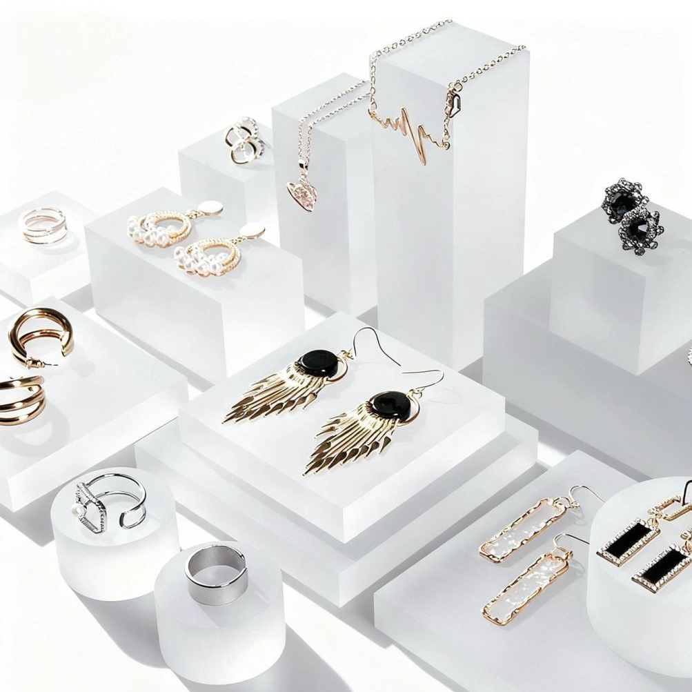Matte Frosted Acrylic Jewelry  - Photography Lighting Guides ulasan dan harga