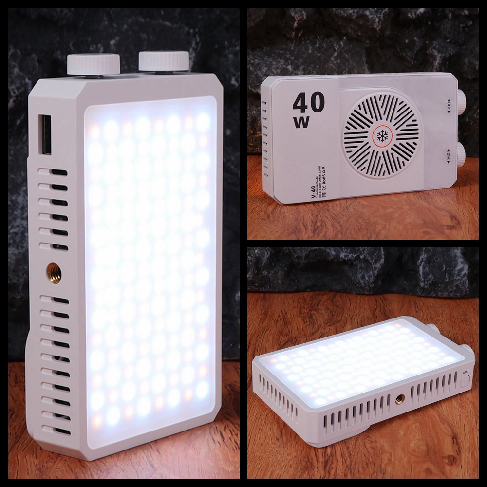 40W RGB LED Camera Light 2800- - Photography Lighting Video ulasan dan harga