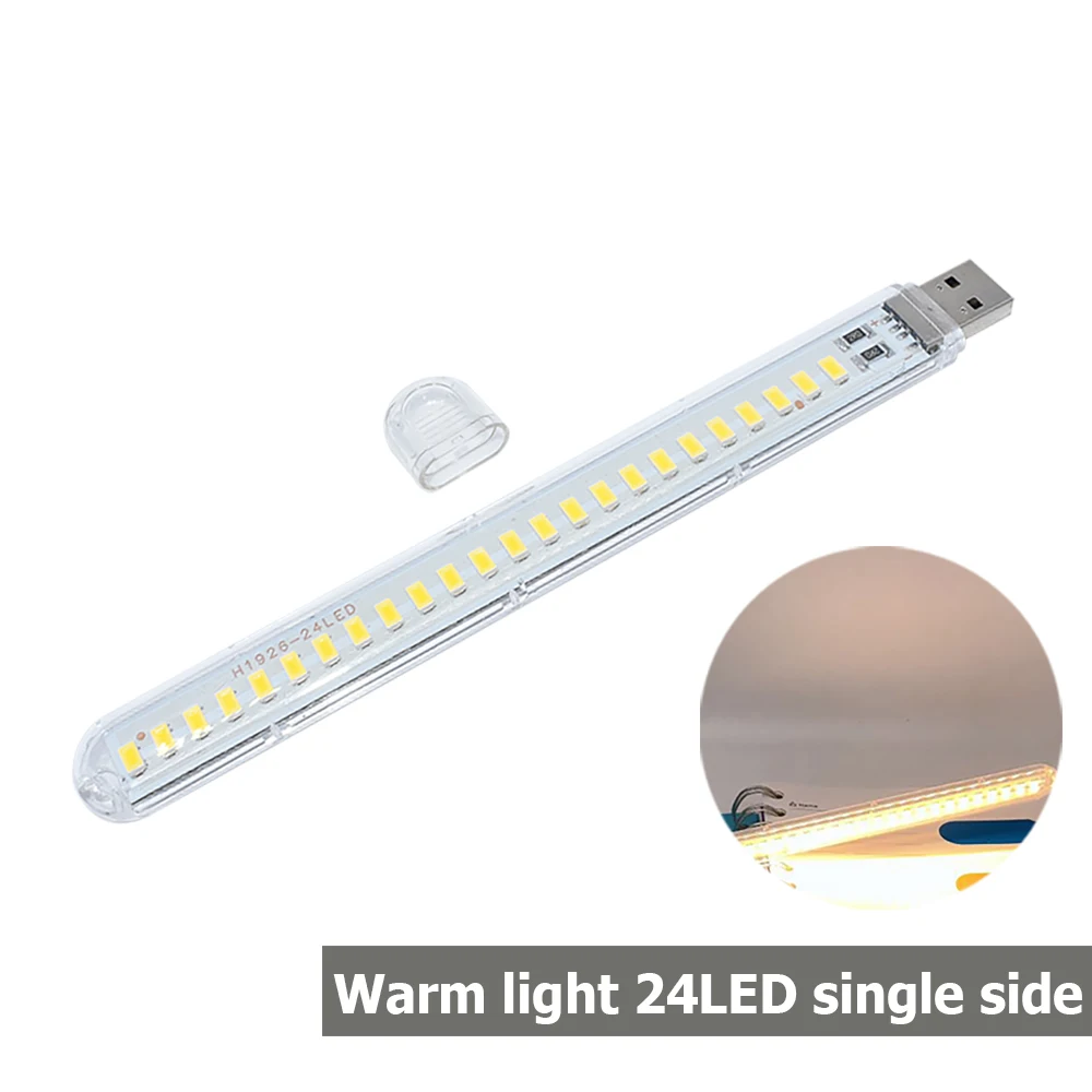 DC5V USB LED Light 24LED 8LED  - Photography Lighting Book ulasan dan harga