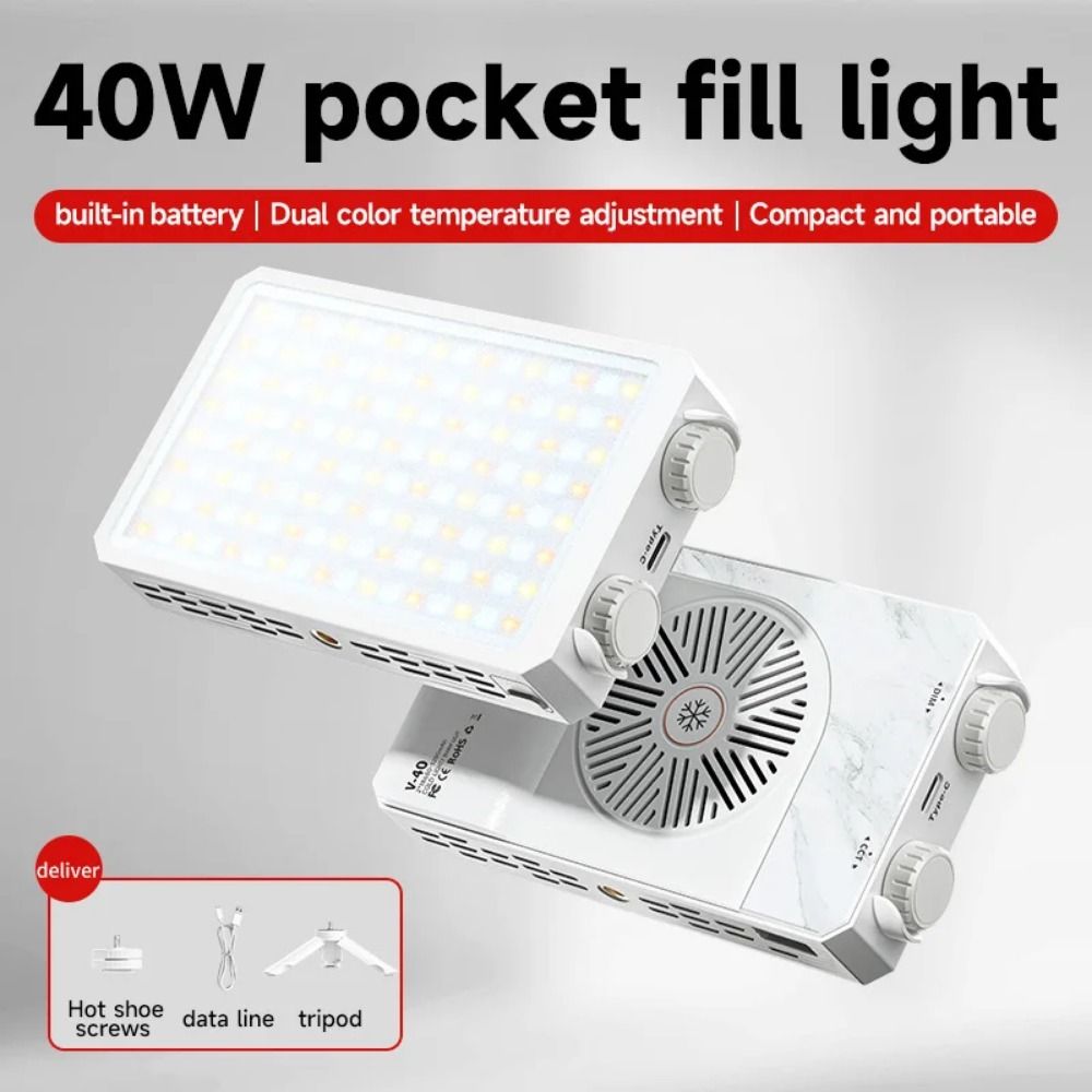 40W RGB LED Camera Light 2800- - Photography Lighting Video ulasan dan harga