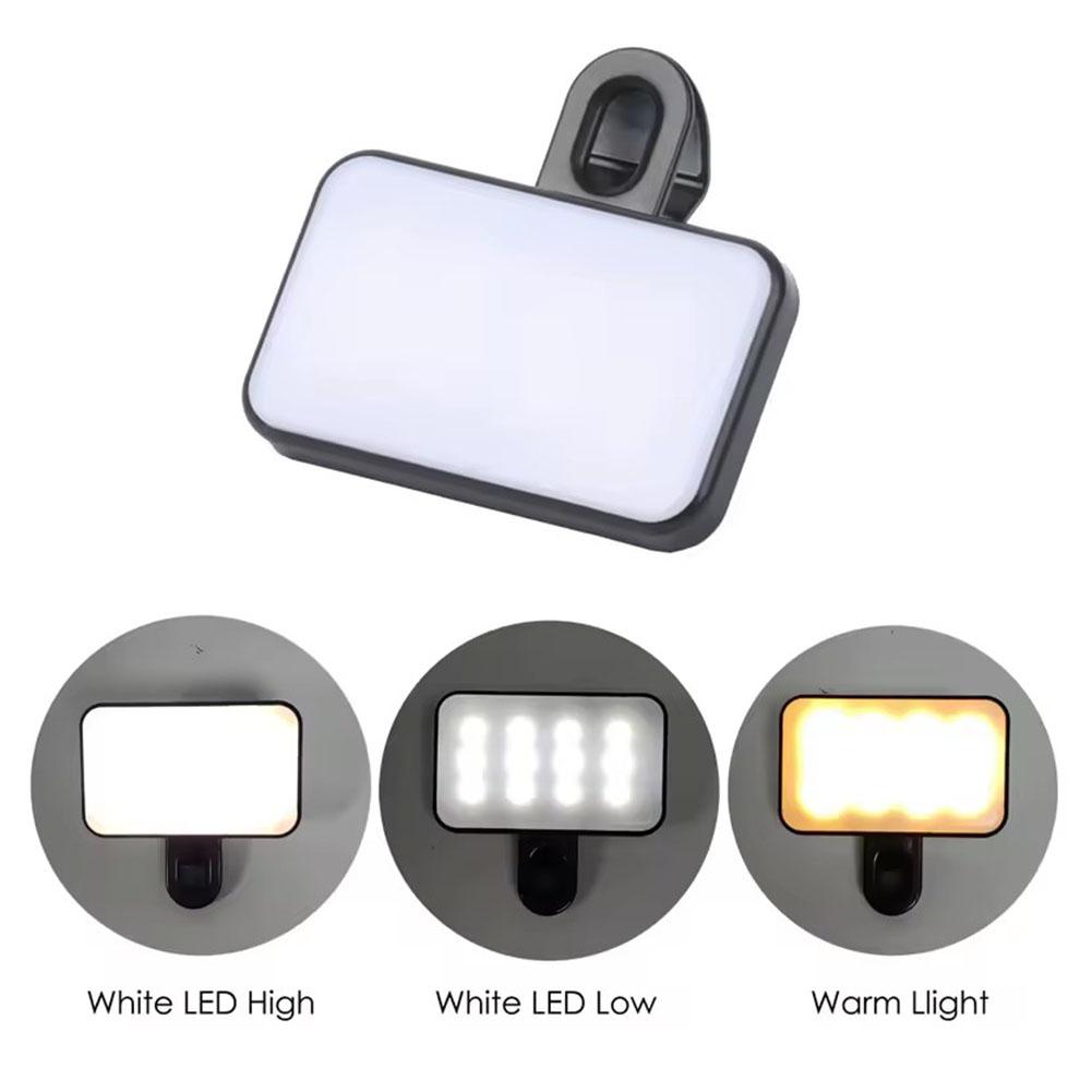 Mini LED Selfie Light 3 Color  - Photography Lighting Video ulasan dan harga