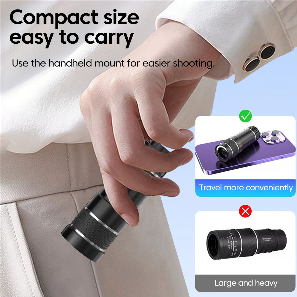 Universal 20x Telephoto Phone  - Photography Lighting Definition ulasan dan harga